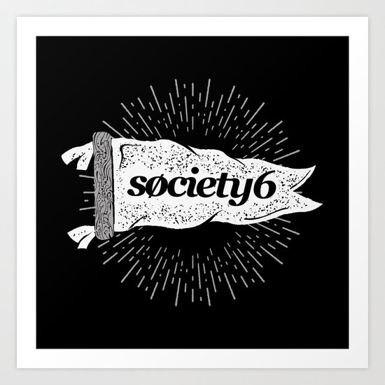 Society6 Banner Art Print
