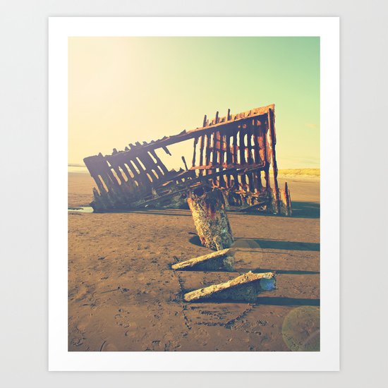 Shipwreck Art Print
