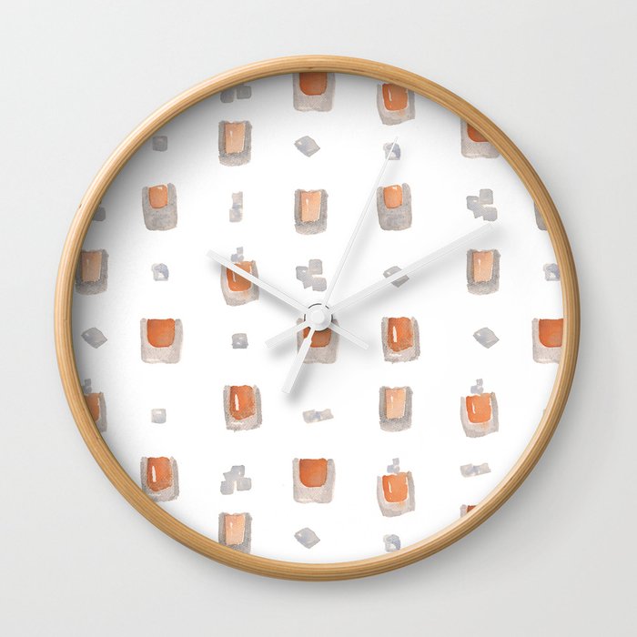 Iced Coffee Cold Frappe/Frappé Wall Clock