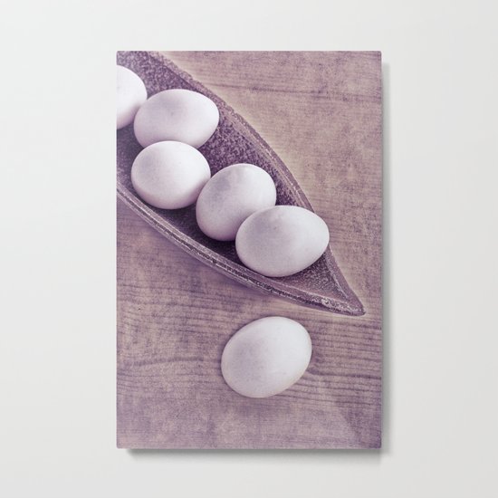 EGGS FOR BREAKFAST Metal Print