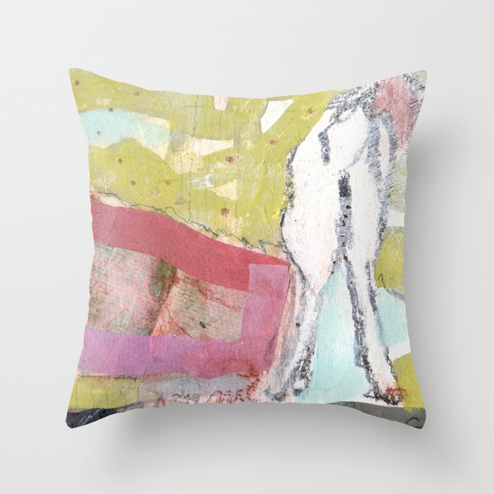 Goats & more ~ playful designs Throw Pillow