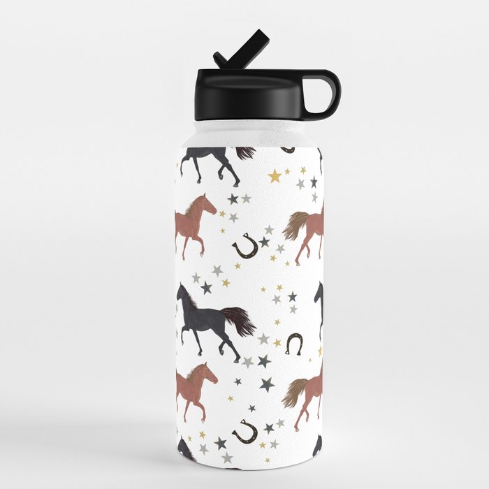 Horse Water Bottle, Personalised Thermos Bottle, Design Your Own Horse  Water Bottle, Custom Horse Thermal Thermal, Friends Water Bottle 