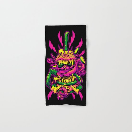 BEASTBURGER 2: ELECTRIC BURGERLOO Hand & Bath Towel