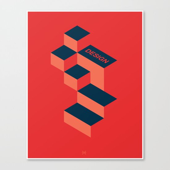 Design Canvas Print