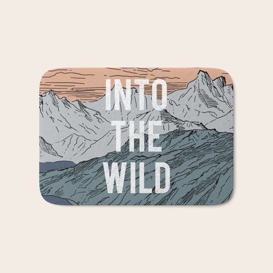 Into The Wild Bath Mat