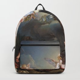 The Goddess Juno entering the Realm of Sleep - Luis López Piquer Backpack