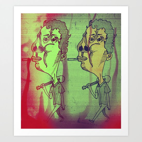 "Don't Blame Me, You Know How I Get When I Eat Dunkaroos" Art Print