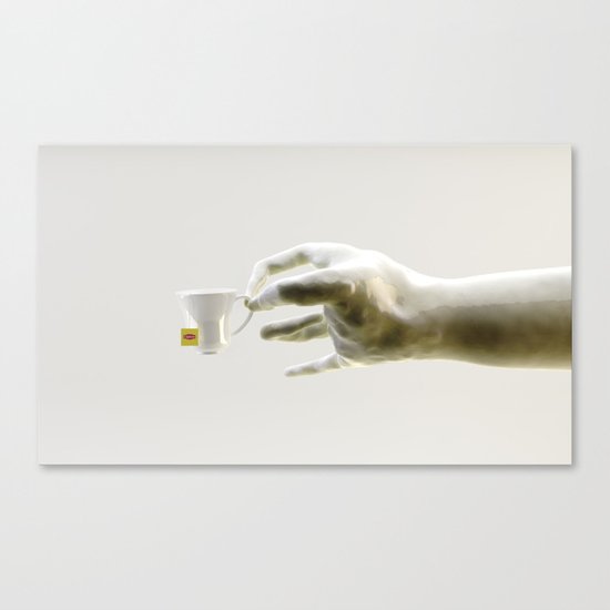 Everyone's invi-TEA-d - 2 Canvas Print