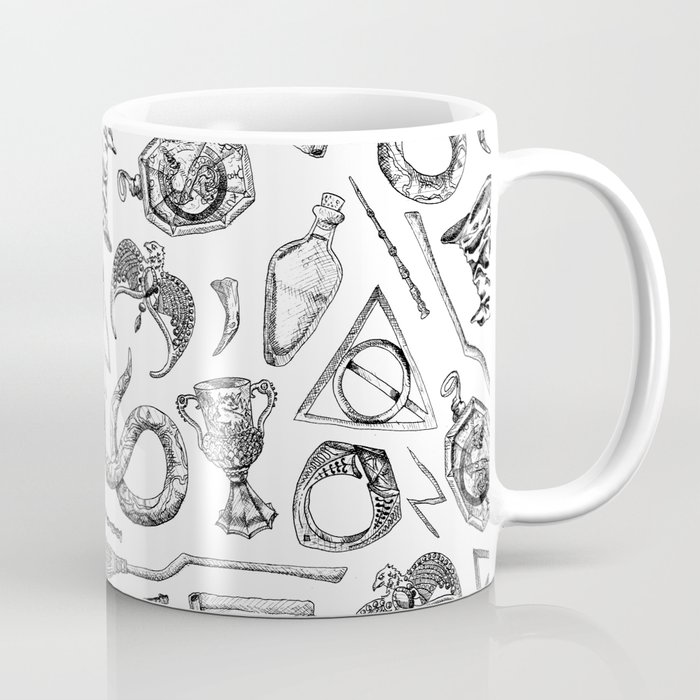 Harry Potter Horcruxes and Items Coffee Mug