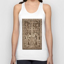 Pakal also known as Pacal, Pacal the Great. Unisex Tank Top