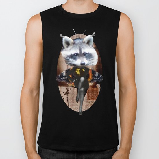 Le Dietrich Bear Biker Tank