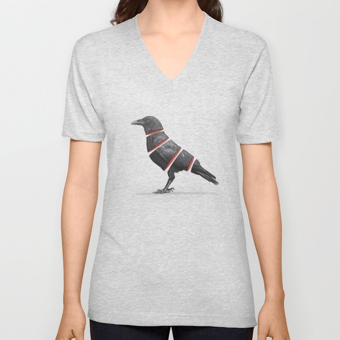 Raven Maker V Neck T Shirt