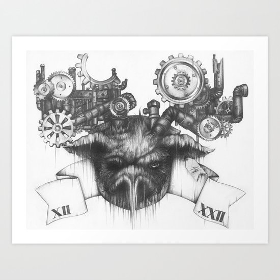 XII.XXII Art Print