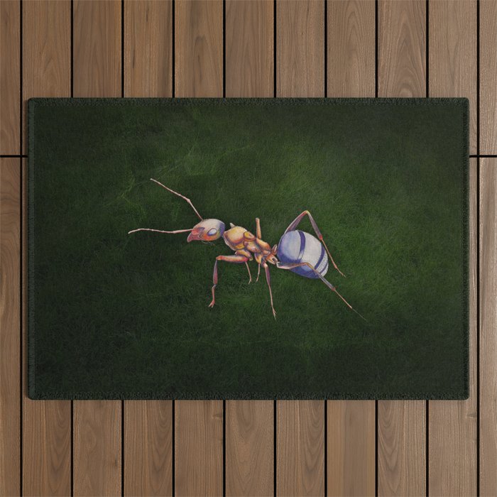 Formica (Wood Ant) Outdoor Rug