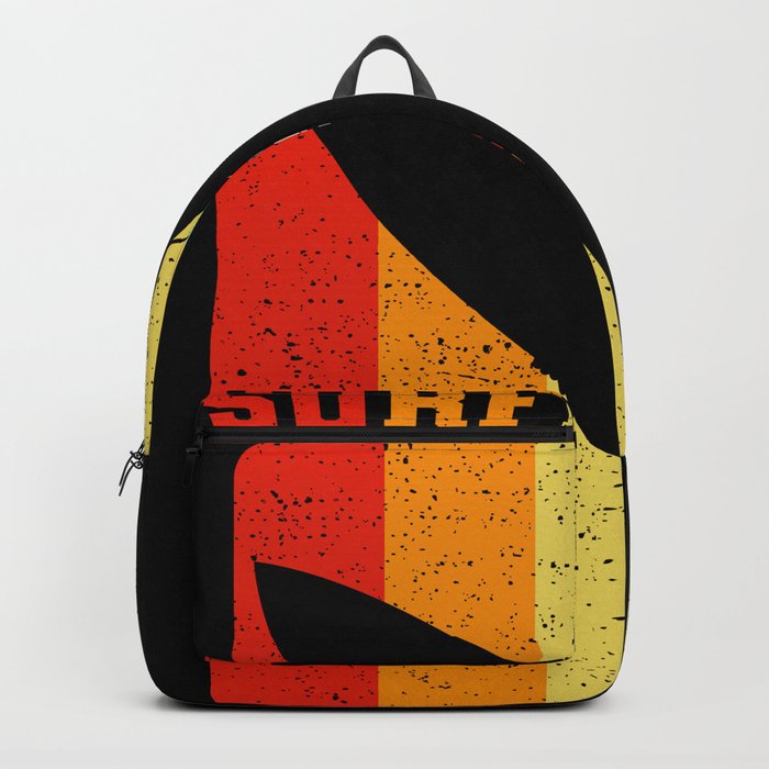 Surfer Girl Beach Sea Sun Travel Gift Backpack