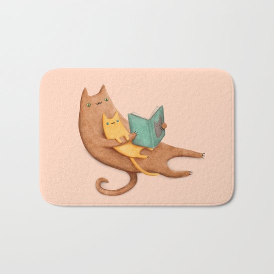 The Cat's Mother Bath Mat