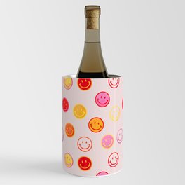 Smiling Faces Pattern Wine Chiller