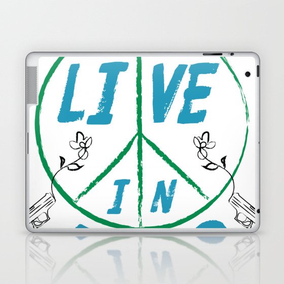 I Will Not Live In Fear Laptop & iPad Skin