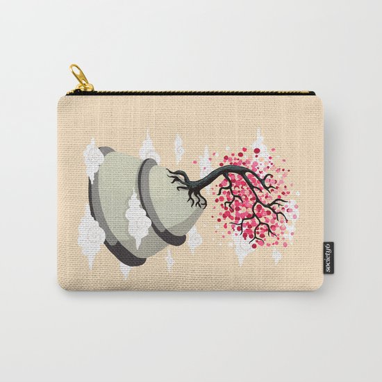 Cherry Blossom Carry-All Pouch