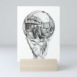 MC Escher - Hand with Reflective Globe Mini Art Print