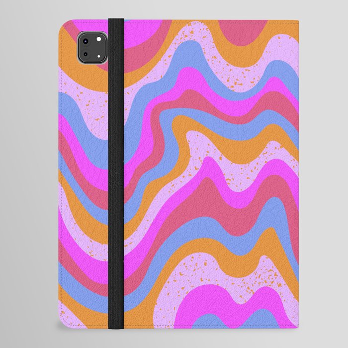 squiggly mars_synth palette iPad Folio Case