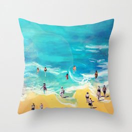 Beach Life Throw Pillow