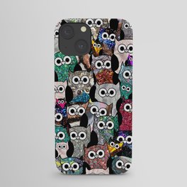 Gemstone Owls iPhone Case