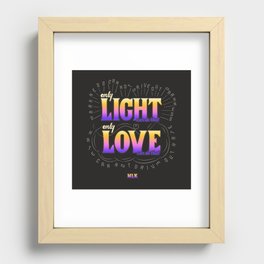 Love:Light Recessed Framed Print