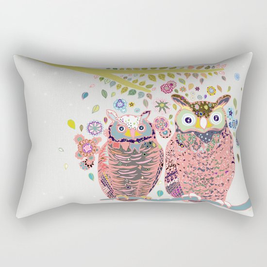 owls Rectangular Pillow