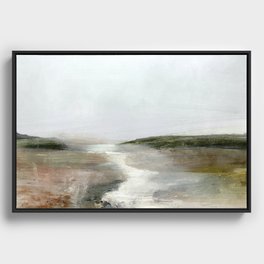 Crystal River Framed Canvas