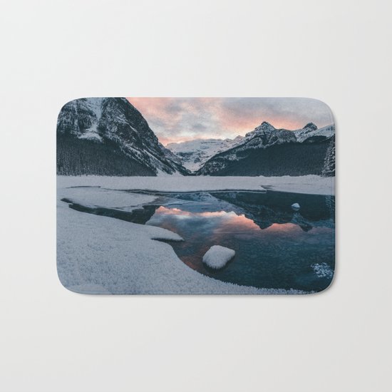 The Great White North Bath Mat
