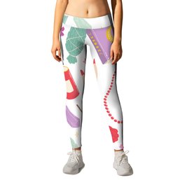 All about the nails - Beauty decor Leggings