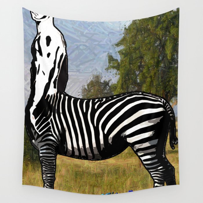 Zebra print tapestry outlet