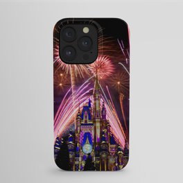 Fairytale Castle Fireworks iPhone Case