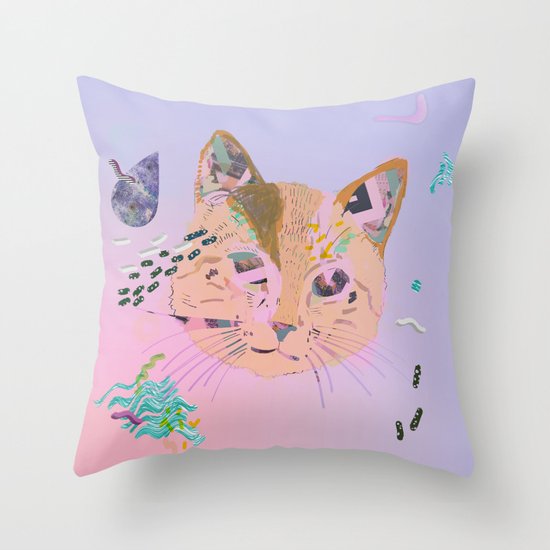 Time Out of Mind Throw Pillow