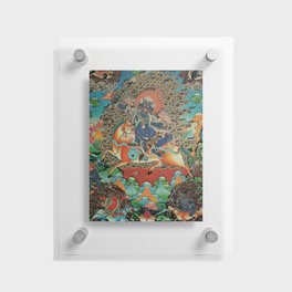 Mahakala Thangka Buddhist Painting Floating Acrylic Print