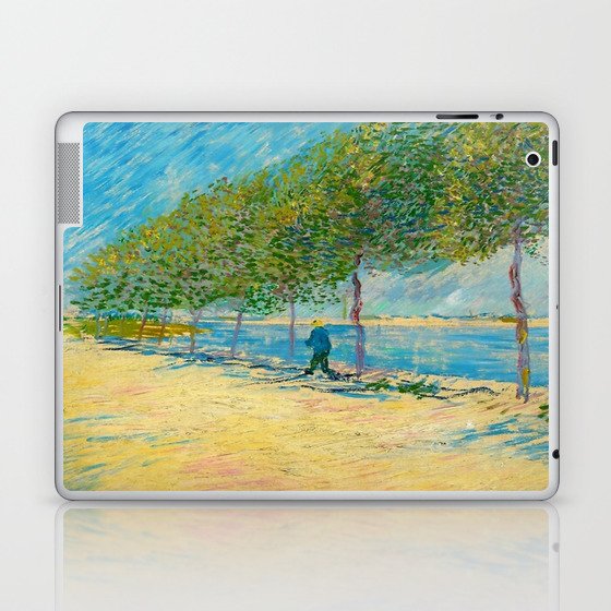 Vincent van Gogh By the Seine, 1887  Laptop & iPad Skin