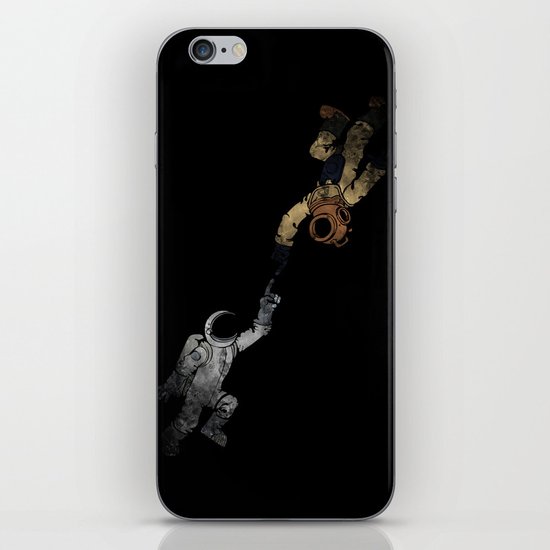 In to the Deep iPhone Skin