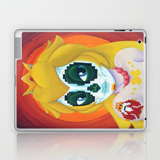 Day of the Digital Dead Princess Peach Laptop & iPad Skin