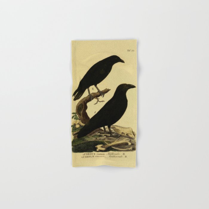 Crow And Raven Hand & Bath Towel