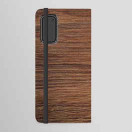 Oak wood texture background Android Wallet Case
