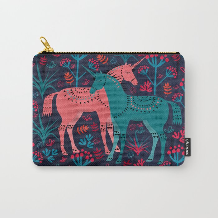 Unicorn Land Carry-All Pouch