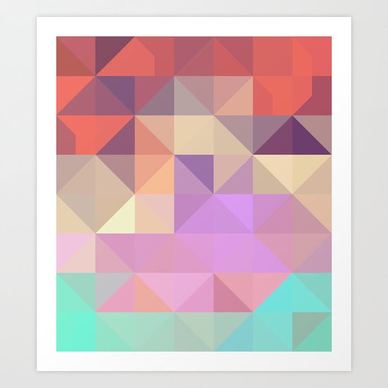color story - tender Art Print