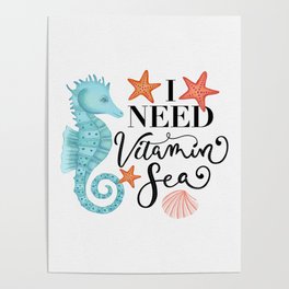 Vitamin Sea Poster