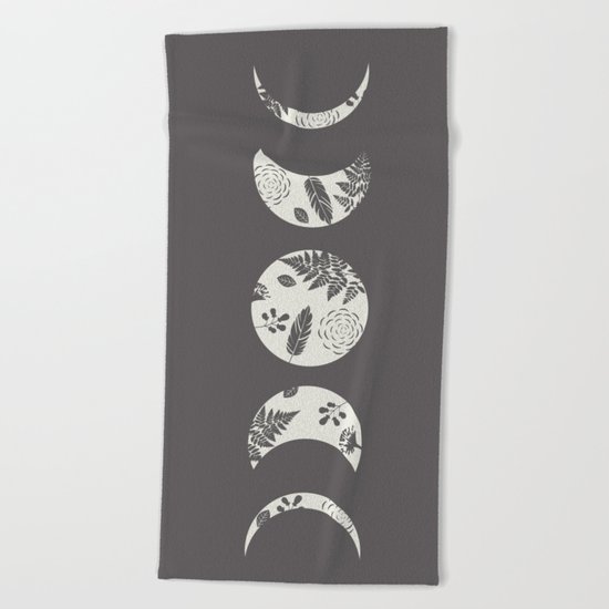 Lunar Nature Beach Towel