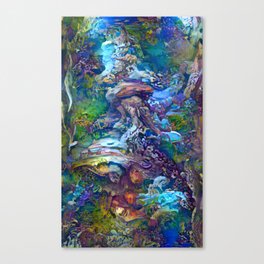Flowing Stream Canvas Print