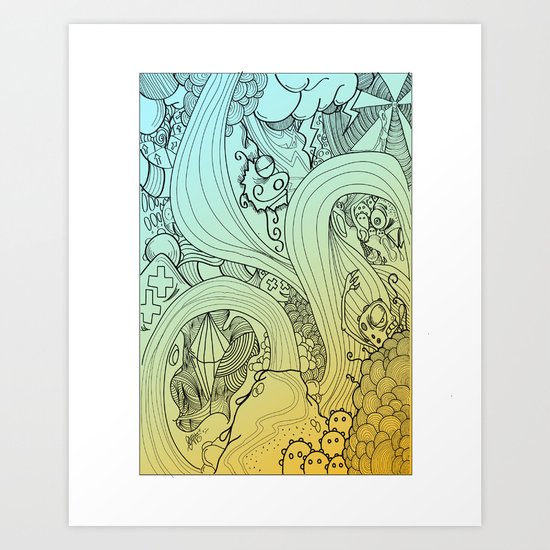 Dreamer Art Print