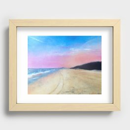 Pink Sky Recessed Framed Print
