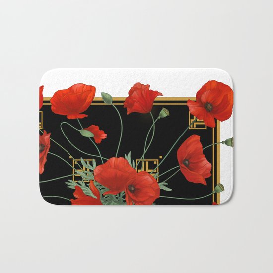 Poppy Stravaganza Bath Mat