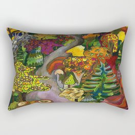 Forest Road Rectangular Pillow